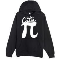 Cutie Pi Day Art Pi Symbol Premium Pullover Hoodie