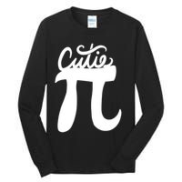 Cutie Pi Day Art Pi Symbol Tall Long Sleeve T-Shirt