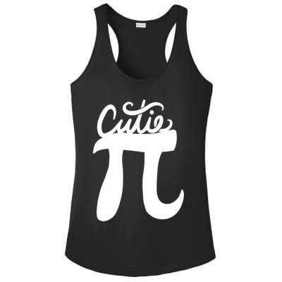 Cutie Pi Day Art Pi Symbol Ladies PosiCharge Competitor Racerback Tank