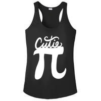 Cutie Pi Day Art Pi Symbol Ladies PosiCharge Competitor Racerback Tank