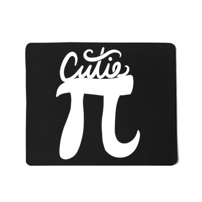 Cutie Pi Day Art Pi Symbol Mousepad