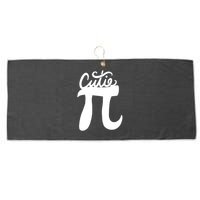 Cutie Pi Day Art Pi Symbol Large Microfiber Waffle Golf Towel