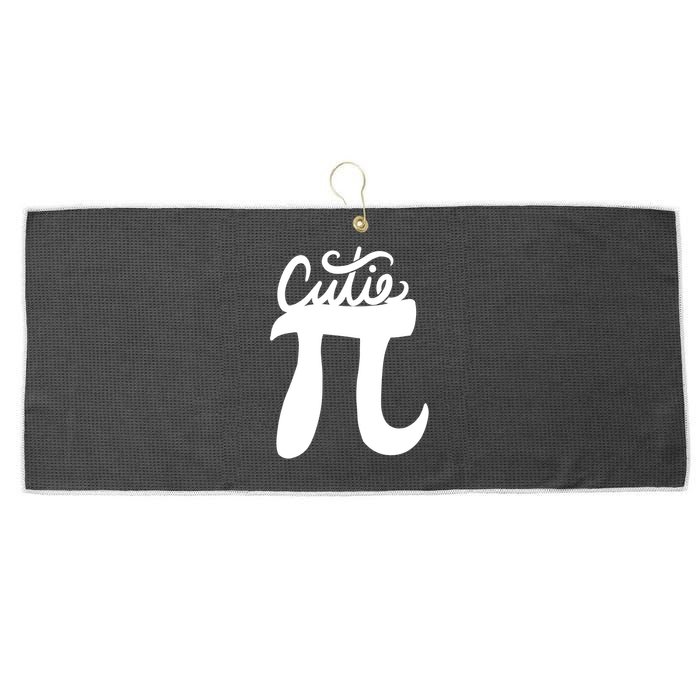 Cutie Pi Day Art Pi Symbol Large Microfiber Waffle Golf Towel