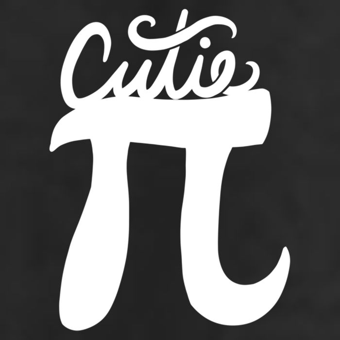 Cutie Pi Day Art Pi Symbol Large Microfiber Waffle Golf Towel