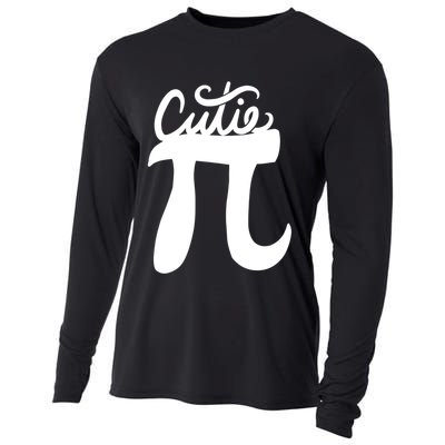 Cutie Pi Day Art Pi Symbol Cooling Performance Long Sleeve Crew