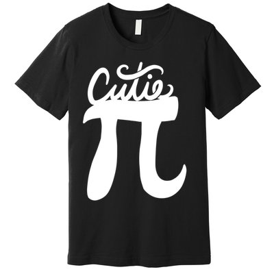 Cutie Pi Day Art Pi Symbol Premium T-Shirt