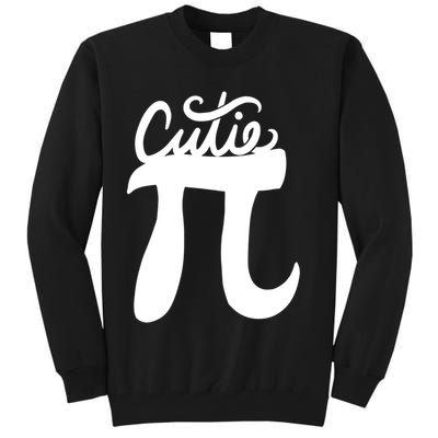 Cutie Pi Day Art Pi Symbol Tall Sweatshirt