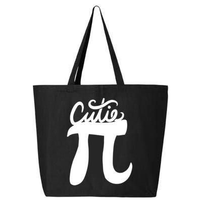 Cutie Pi Day Art Pi Symbol 25L Jumbo Tote
