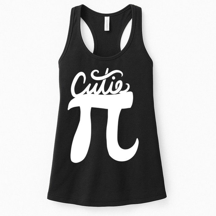 Cutie Pi Day Art Pi Symbol Womens Tank Top