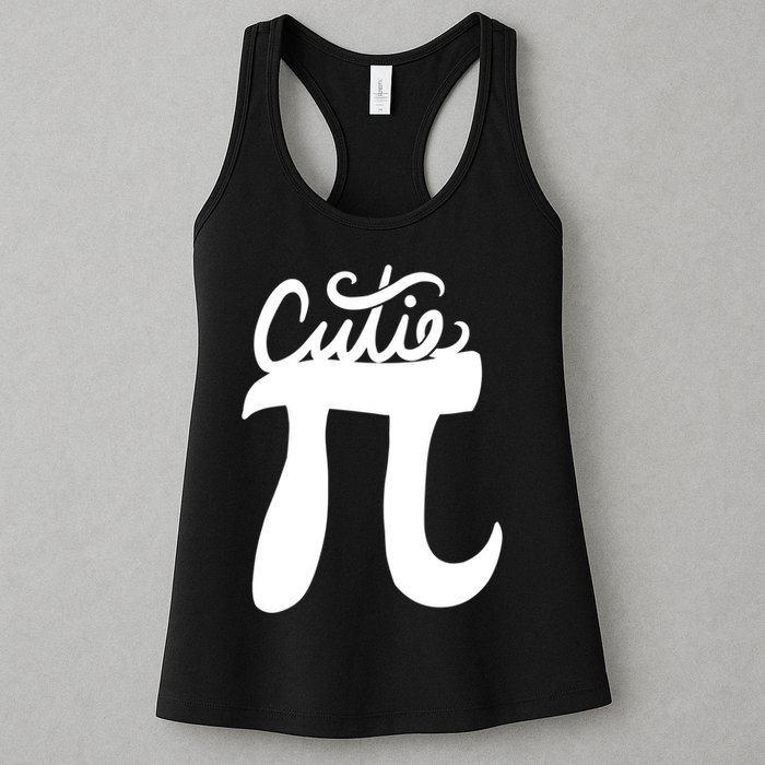Cutie Pi Day Art Pi Symbol Womens Tank Top