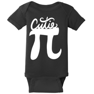 Cutie Pi Day Art Pi Symbol Baby Bodysuit