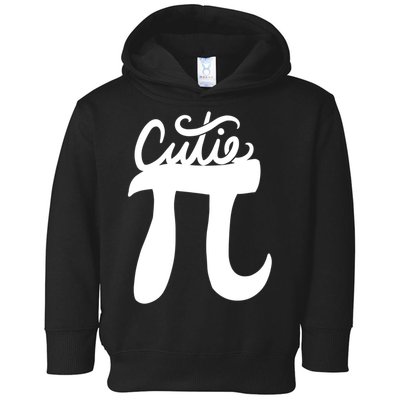 Cutie Pi Day Art Pi Symbol Toddler Hoodie