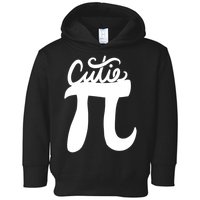Cutie Pi Day Art Pi Symbol Toddler Hoodie