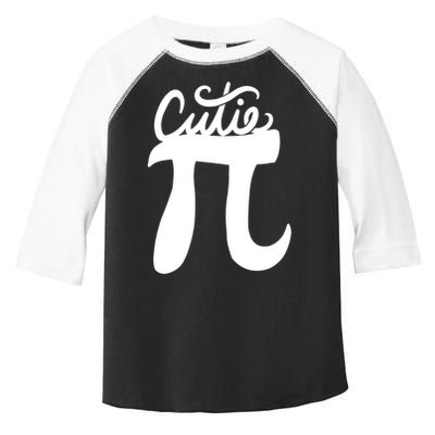 Cutie Pi Day Art Pi Symbol Toddler Fine Jersey T-Shirt