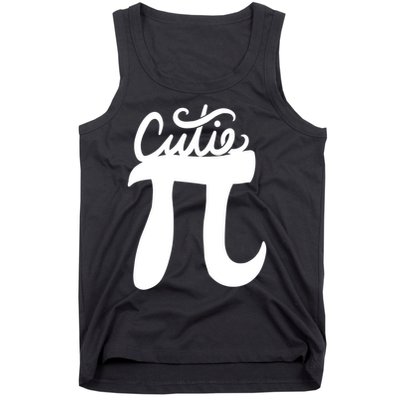 Cutie Pi Day Art Pi Symbol Tank Top