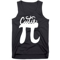 Cutie Pi Day Art Pi Symbol Tank Top