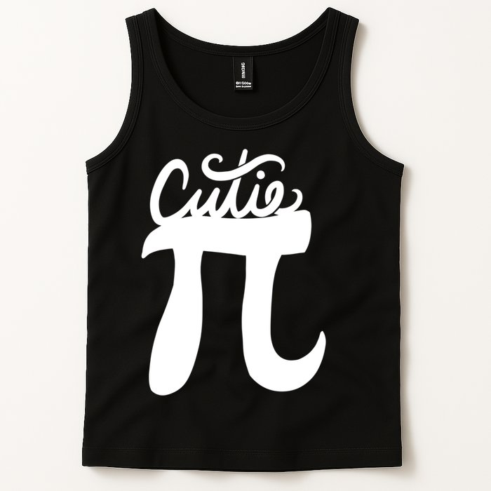 Cutie Pi Day Art Pi Symbol Tank Top