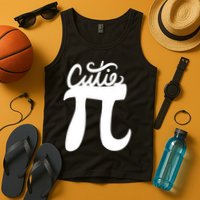 Cutie Pi Day Art Pi Symbol Tank Top