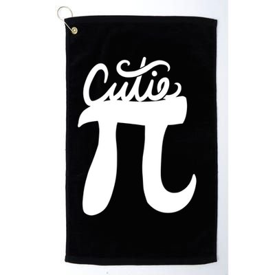 Cutie Pi Day Art Pi Symbol Golf Towel