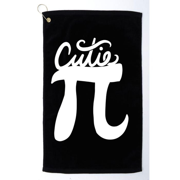 Cutie Pi Day Art Pi Symbol Golf Towel