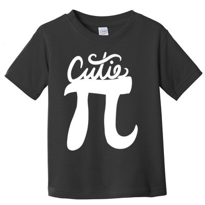 Cutie Pi Day Art Pi Symbol Toddler T-Shirt