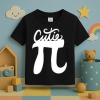 Cutie Pi Day Art Pi Symbol Toddler T-Shirt