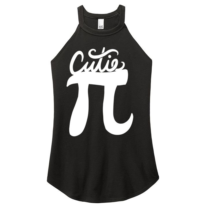 Cutie Pi Day Art Pi Symbol Women's Perfect Tri Rocker Tank