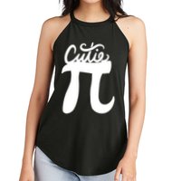 Cutie Pi Day Art Pi Symbol Women's Perfect Tri Rocker Tank