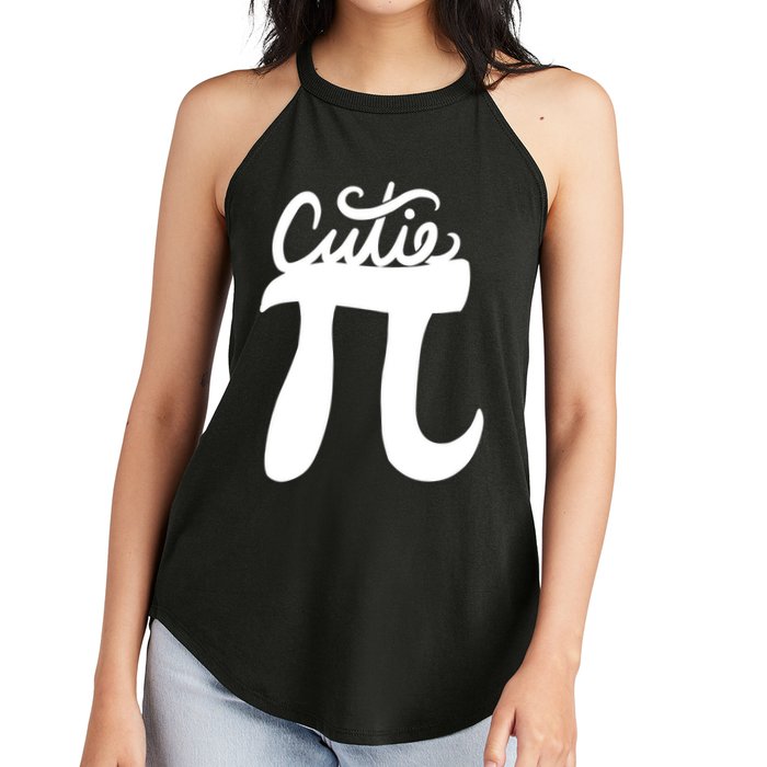 Cutie Pi Day Art Pi Symbol Women's Perfect Tri Rocker Tank