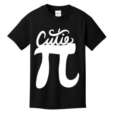 Cutie Pi Day Art Pi Symbol Kids T-Shirt
