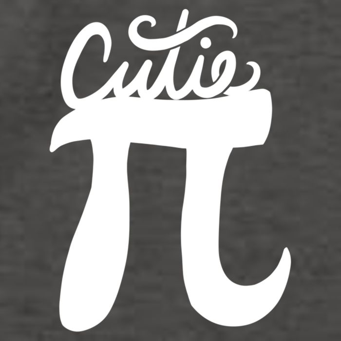 Cutie Pi Day Art Pi Symbol Vector Backpack
