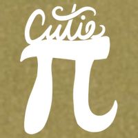 Cutie Pi Day Art Pi Symbol Garment-Dyed Women's Muscle Tee