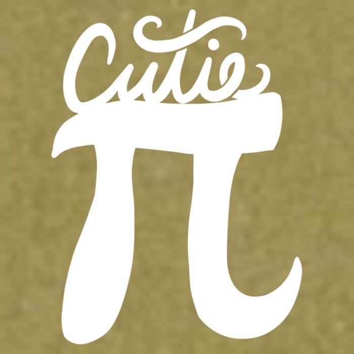 Cutie Pi Day Art Pi Symbol Garment-Dyed Women's Muscle Tee