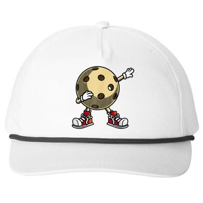 Cute Pickleball Design Dink Pickleball Player Snapback Five-Panel Rope Hat