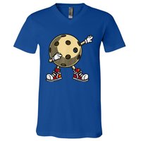 Cute Pickleball Design Dink Pickleball Player V-Neck T-Shirt