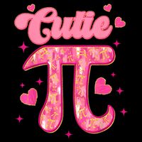 Cutie Pi Day Math Teacher Student Pi day Mousepad