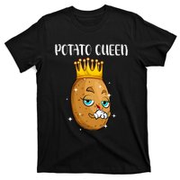 Cute Potato Design Vegetable Potato Lovers T-Shirt