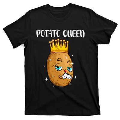 Cute Potato Design Vegetable Potato Lovers T-Shirt