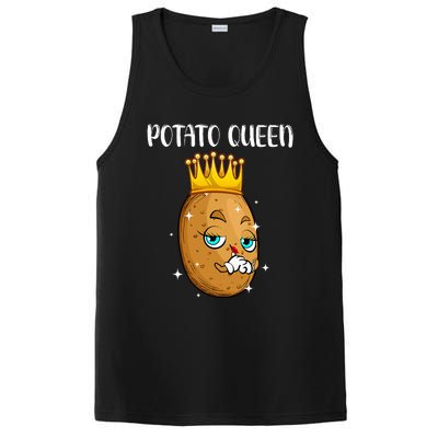 Cute Potato Design Vegetable Potato Lovers PosiCharge Competitor Tank