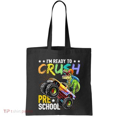 Crush Preschool Dinosaur Monster Truck Back To School Boy Bag