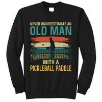 Cool Pickleball Design For Grandpa Pickleball Player Sweatshirt