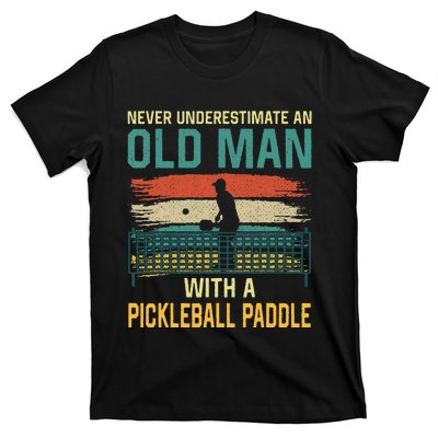 Cool Pickleball Design For Grandpa Pickleball Player T-Shirt