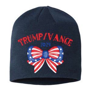 Coquette President Donald Trump & Jd Vance 2024 Usa Sustainable Beanie