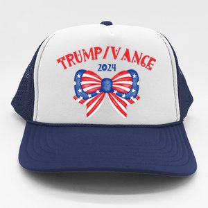 Coquette President Donald Trump & Jd Vance 2024 Usa Trucker Hat