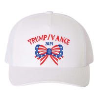 Coquette President Donald Trump & Jd Vance 2024 Usa Yupoong Adult 5-Panel Trucker Hat