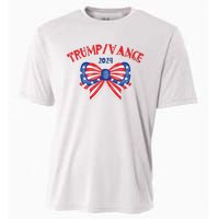 Coquette President Donald Trump & Jd Vance 2024 Usa Cooling Performance Crew T-Shirt