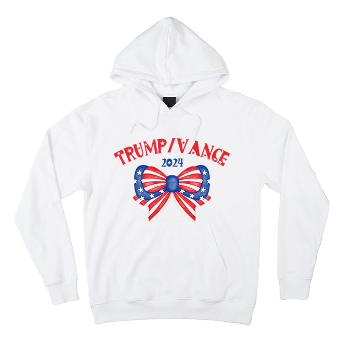 Coquette President Donald Trump & Jd Vance 2024 Usa Hoodie