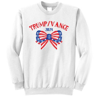 Coquette President Donald Trump & Jd Vance 2024 Usa Sweatshirt