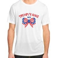 Coquette President Donald Trump & Jd Vance 2024 Usa Adult ChromaSoft Performance T-Shirt