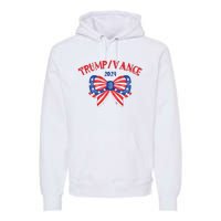 Coquette President Donald Trump & Jd Vance 2024 Usa Premium Hoodie